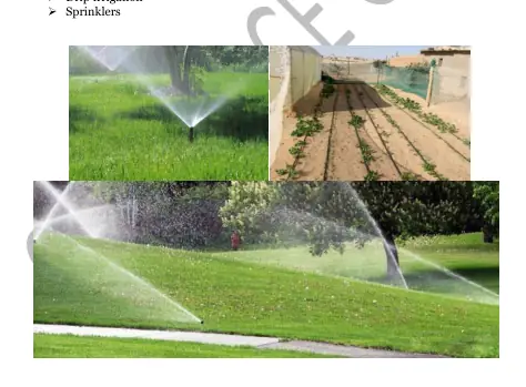 Garden irrigation systems UAE